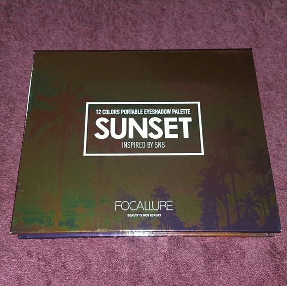 NEW Focallure Sunset Eyeshadow Palette - Picture 4 of 8
